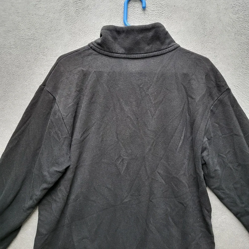 Victoria's Secret PINK Women‎ Sweatshirt M Black Colorblock Logo